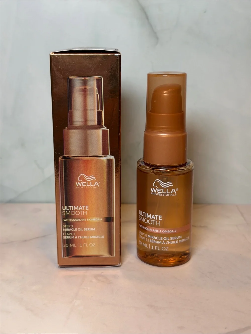 Wella Professionals Ultimate Smooth Miracle Oil Serum – 30 mL with Box